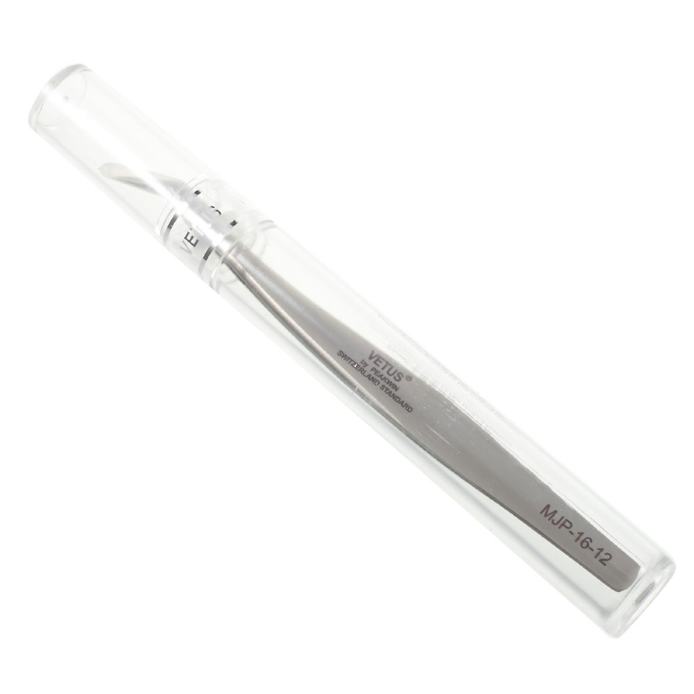 Gebogene Pinzette Vetus MJP-16-12