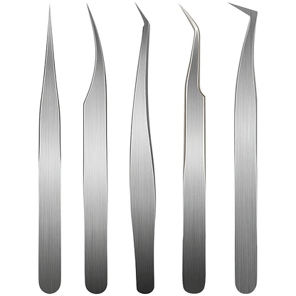 JIMI Home JM-G2305 Tweezers, Set of 5 Pieces