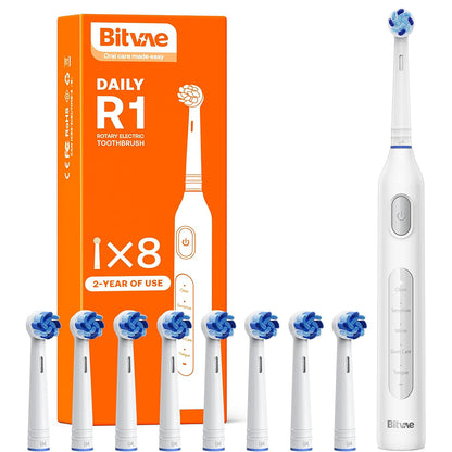 Elektrische Zahnbürste Bitvae R1, Weiß