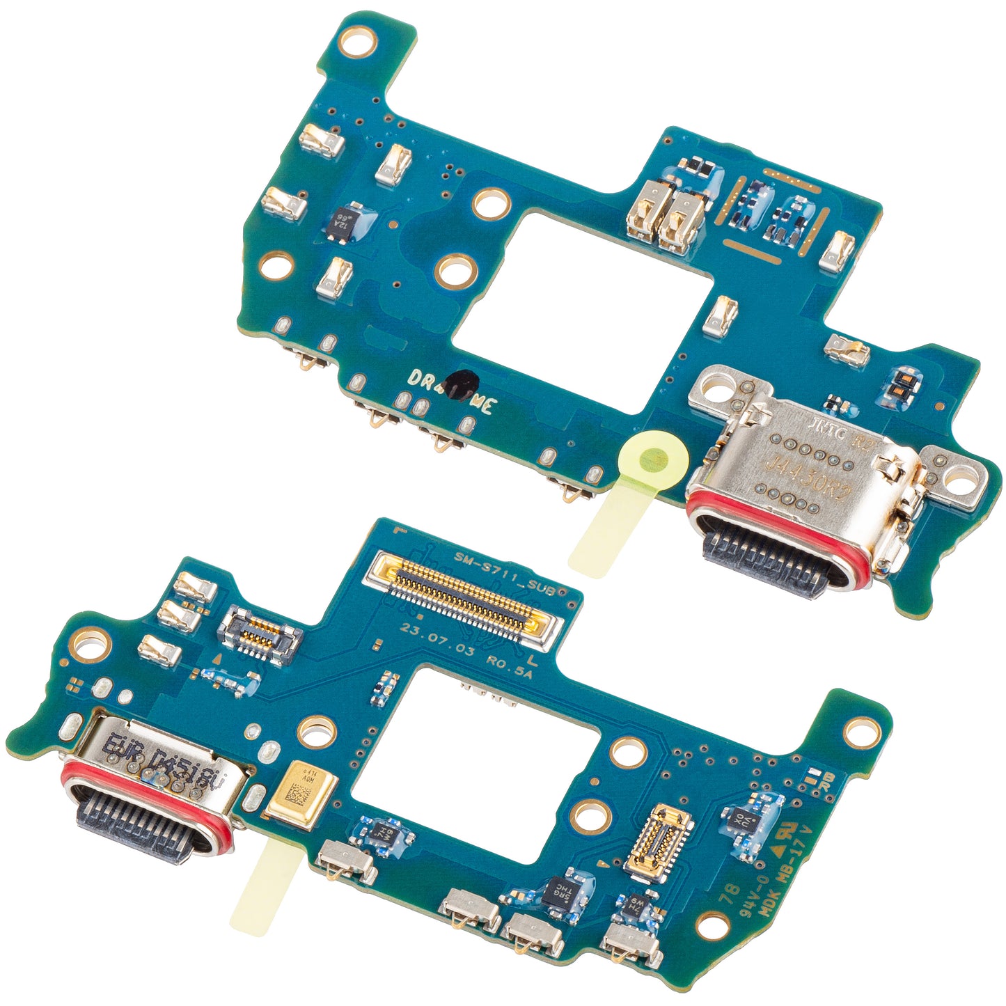 Platine mit Ladeanschluss – Mikrofon Samsung Galaxy S23 FE S711, Service Pack GH96-16217A