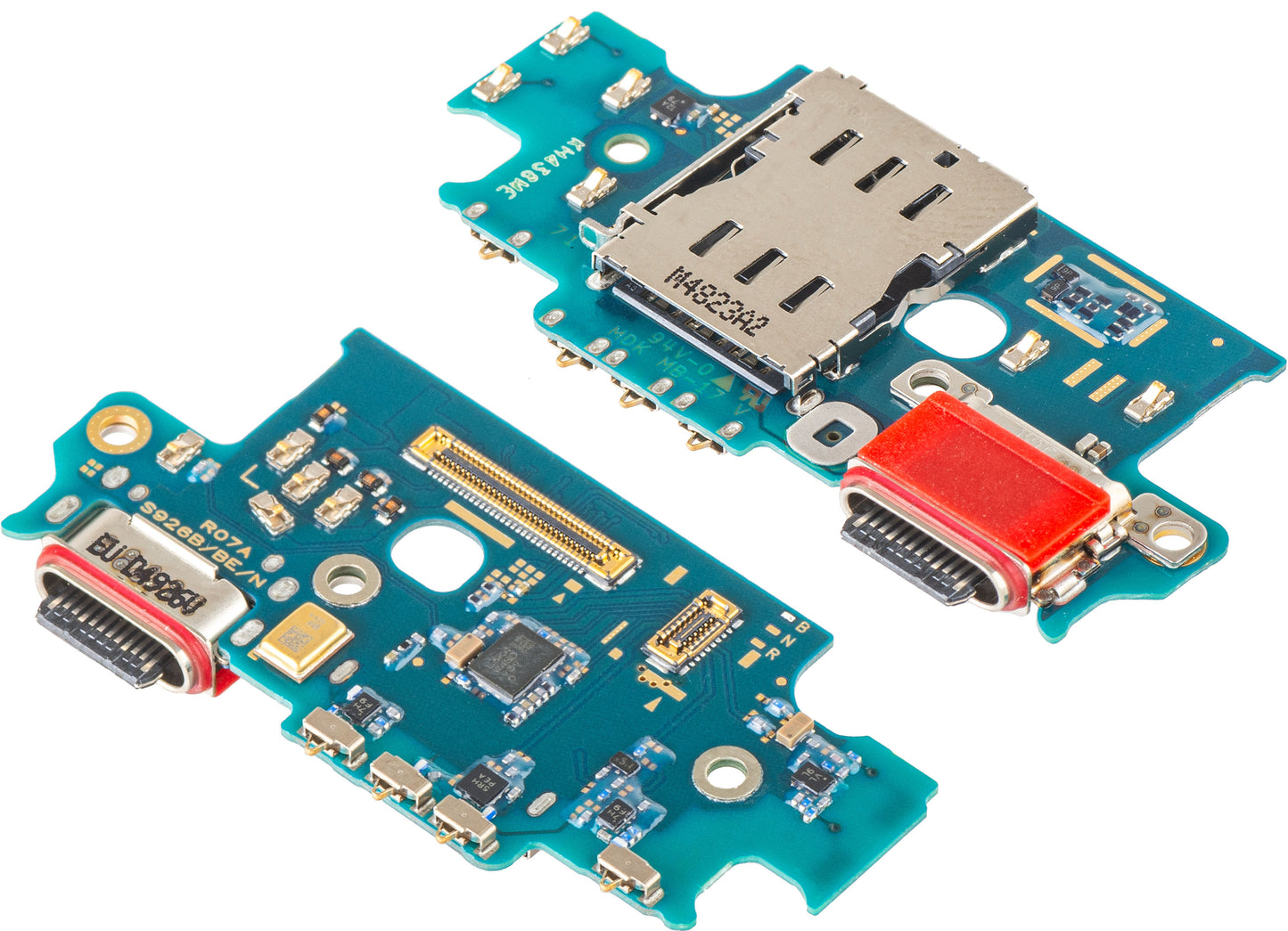 Ladeanschlussplatine - Mikrofon - SIM-Kartenlesermodul Samsung Galaxy S24+ S926, Service Pack GH96-16542A