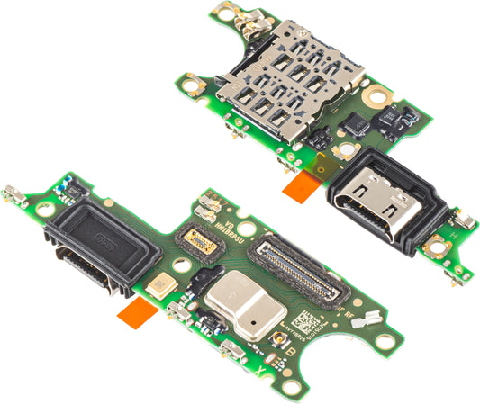 Ladeanschlussplatine - Mikrofon - SIM-Kartenlesermodul Honor X9c / Magic7 Lite, Service Pack 0235AMMD