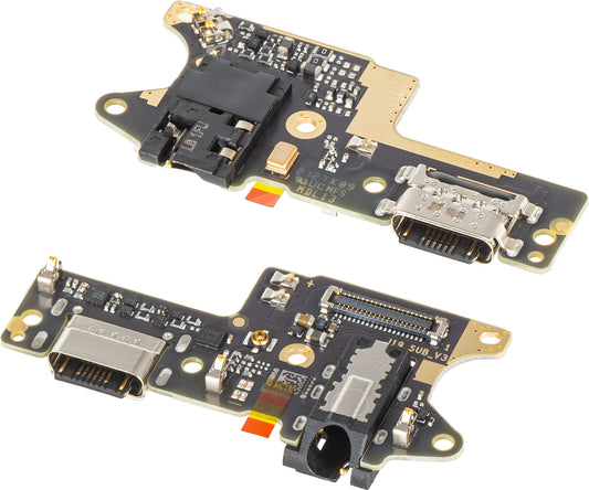 Xiaomi Redmi 9 Charging Connector - Audio - Microphone Board, Service Pack 5600010J1900