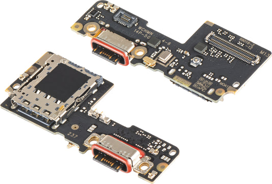 Ladeanschlussplatine - Mikrofon - SIM-Kartenlesermodul Xiaomi Poco X7