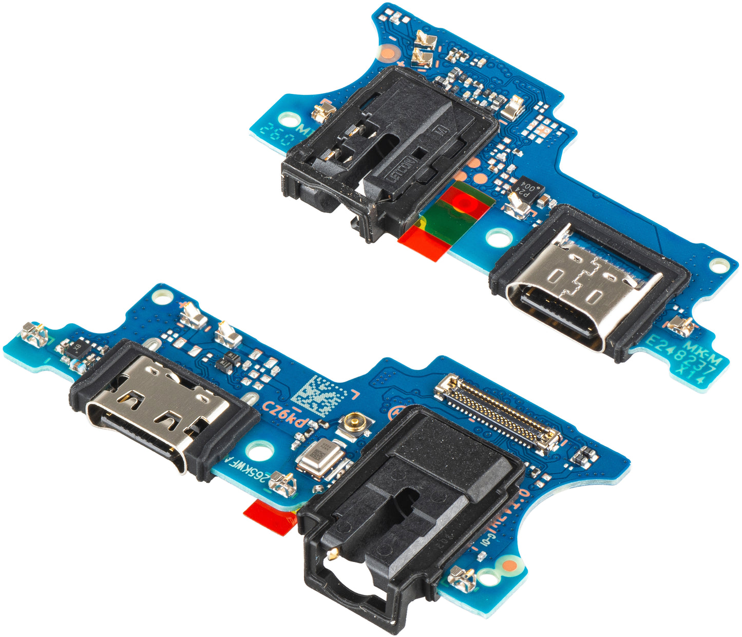 Ladeanschluss-, Audio- und Mikrofonplatine Samsung Galaxy A07 4G A075, Service Pack GH81-28063A