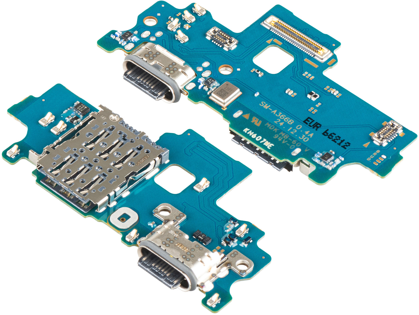 Ladeanschlussplatine - Mikrofon - SIM-Kartenlesermodul Samsung Galaxy A36 A366, Service Pack GH96-19348A