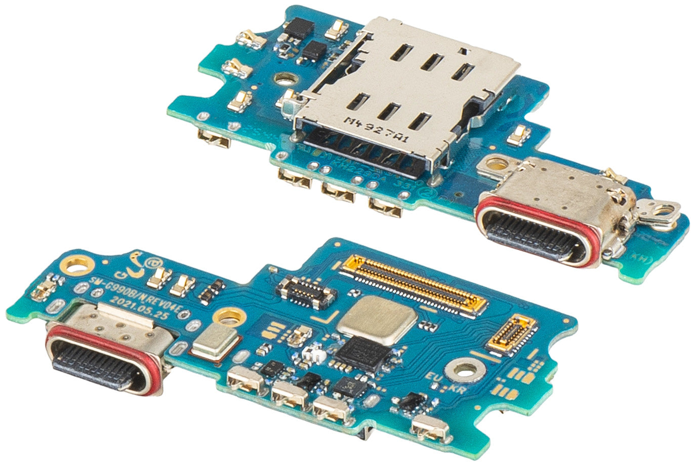 Charging Connector Board - Microphone - SIM Reader Module Samsung Galaxy S21 FE 5G G990