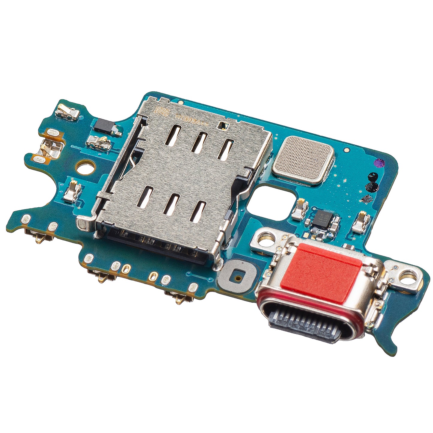 Platine mit Ladeanschluss – Mikrofon – SIM-Lesemodul Samsung Galaxy S22 5G S901, Swap GH96-14789A