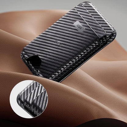 Magsafe Geldbörse, ESR, Classic Geo Carbon, Schwarz