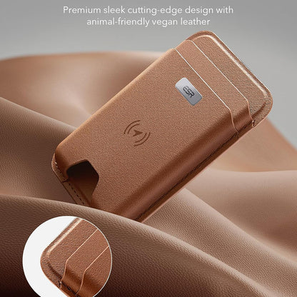 Magsafe Geldbörse, ESR, Classic Geo, Braun