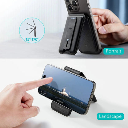 MagSafe Geldbörse, ESR, Findy my Wallet, Braun