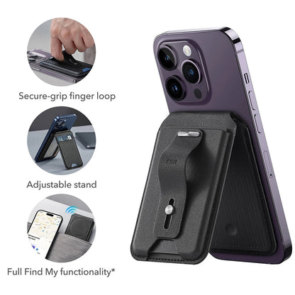 MagSafe Geldbörse, ESR, Findy my Wallet, Braun