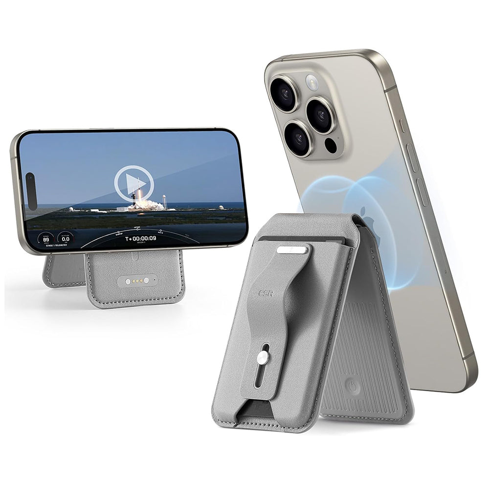 Magsafe Geldbörse, ESR, Findy my Wallet, Grau