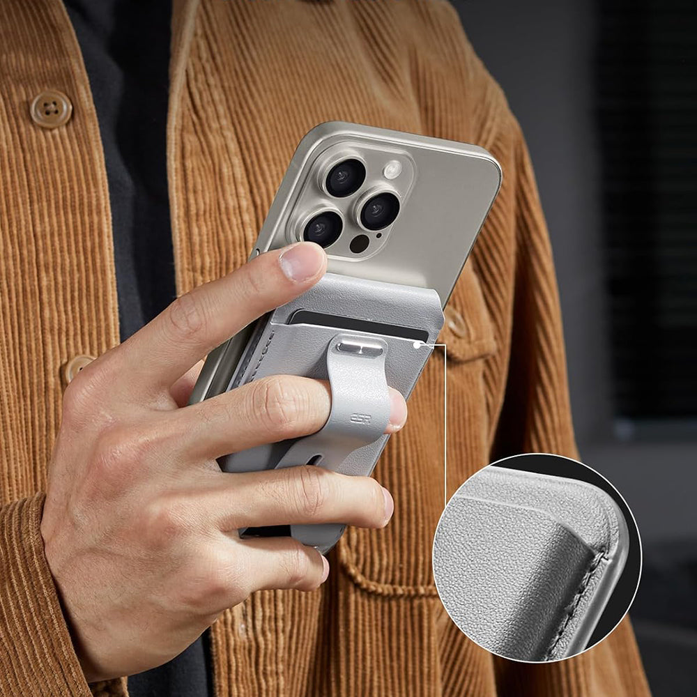 Magsafe Geldbörse, ESR, Findy my Wallet, Grau