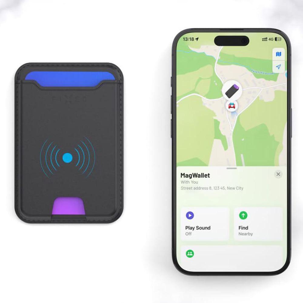Magsafe Geldbörse, Fixed, Mag, Schwarz