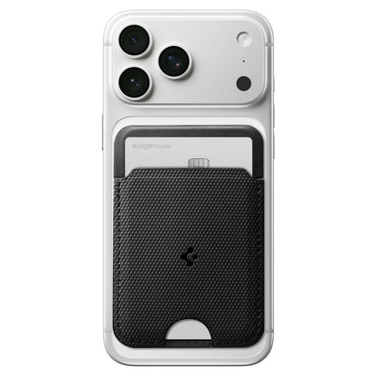 MagSafe Wallet, Spigen, Slim Fold Tripod S314-3, Black AFA10751