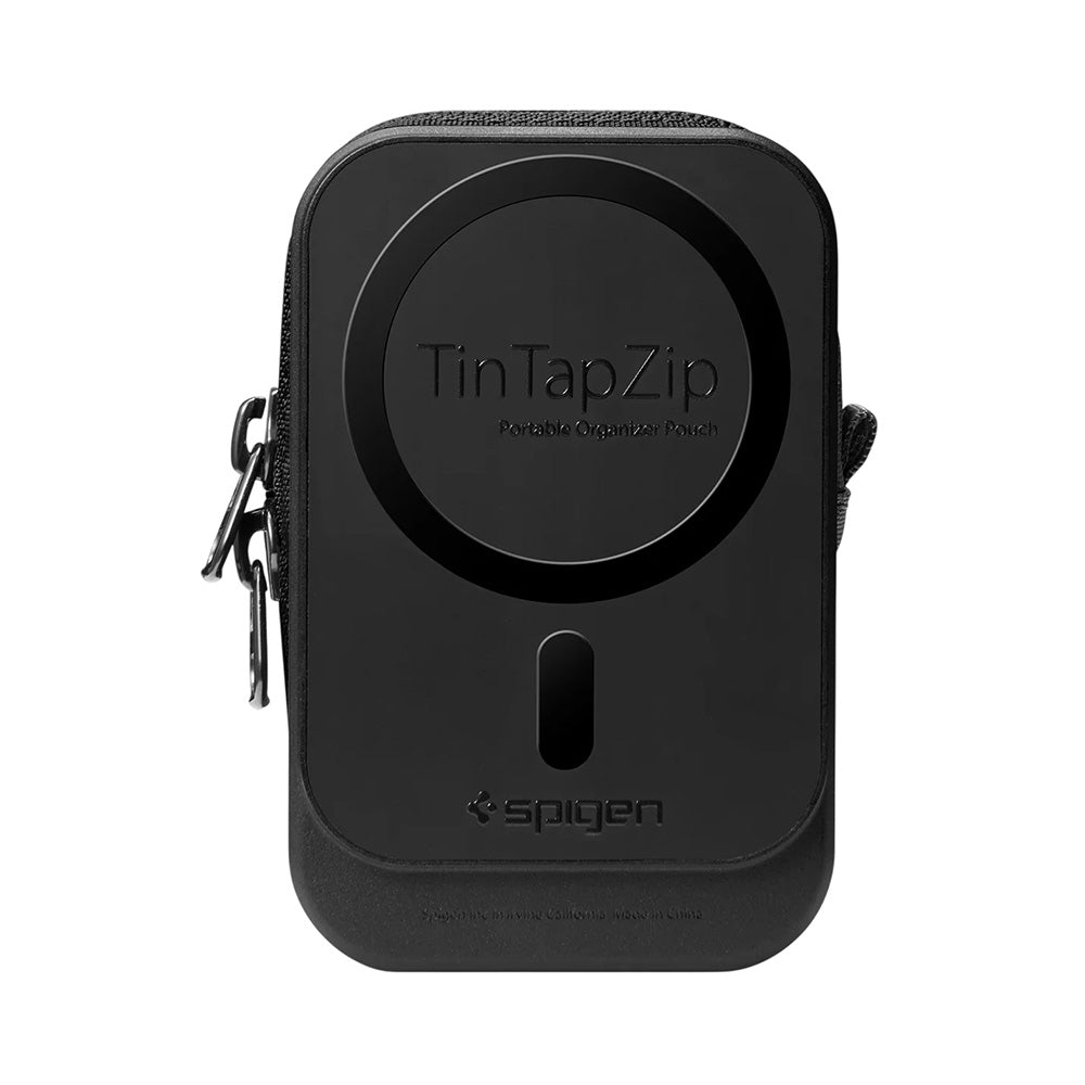 MagSafe Wallet, Spigen, TinTap ZIP MagFit 2, Black AFA11564