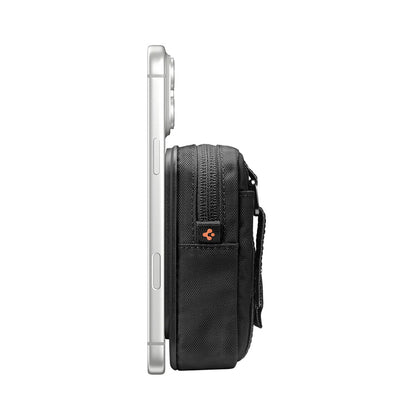 MagSafe Wallet, Spigen, TinTap ZIP MagFit 2, Black AFA11564
