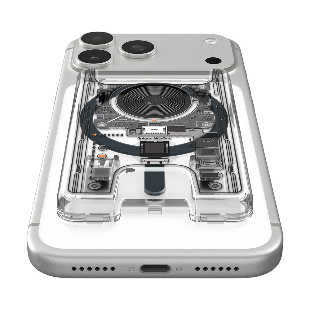 MagSafe-Geldbörse, Spigen, Ultra Hybrid Zero One, Transparent AFA11403