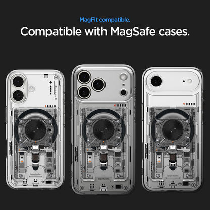 MagSafe-Geldbörse, Spigen, Ultra Hybrid Zero One, Transparent AFA11403