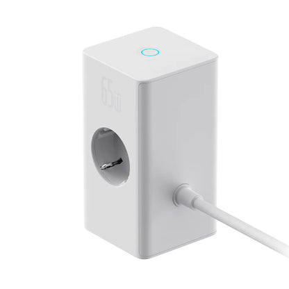 Baseus PowerCombo Verlängerungskabel, 1 x Schuko, Weiß PSLR000602