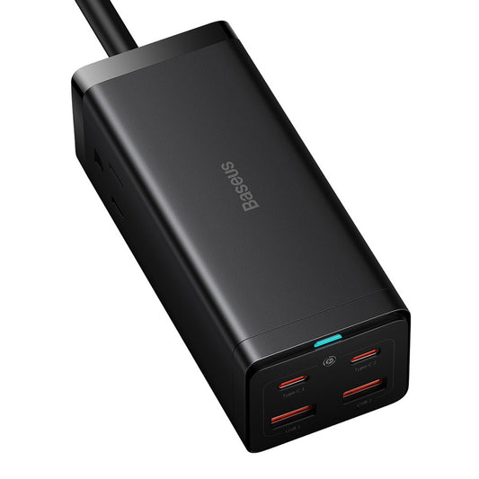 Baseus PowerCombo US Verlängerungskabel, 1 x Steckdose, Schwarz PSZM000201