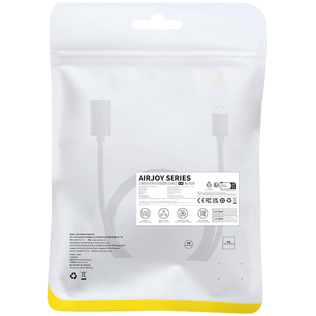 USB 3.0 Verlängerungskabel Baseus AirJoy Series, 1m, Schwarz B00631103111-00