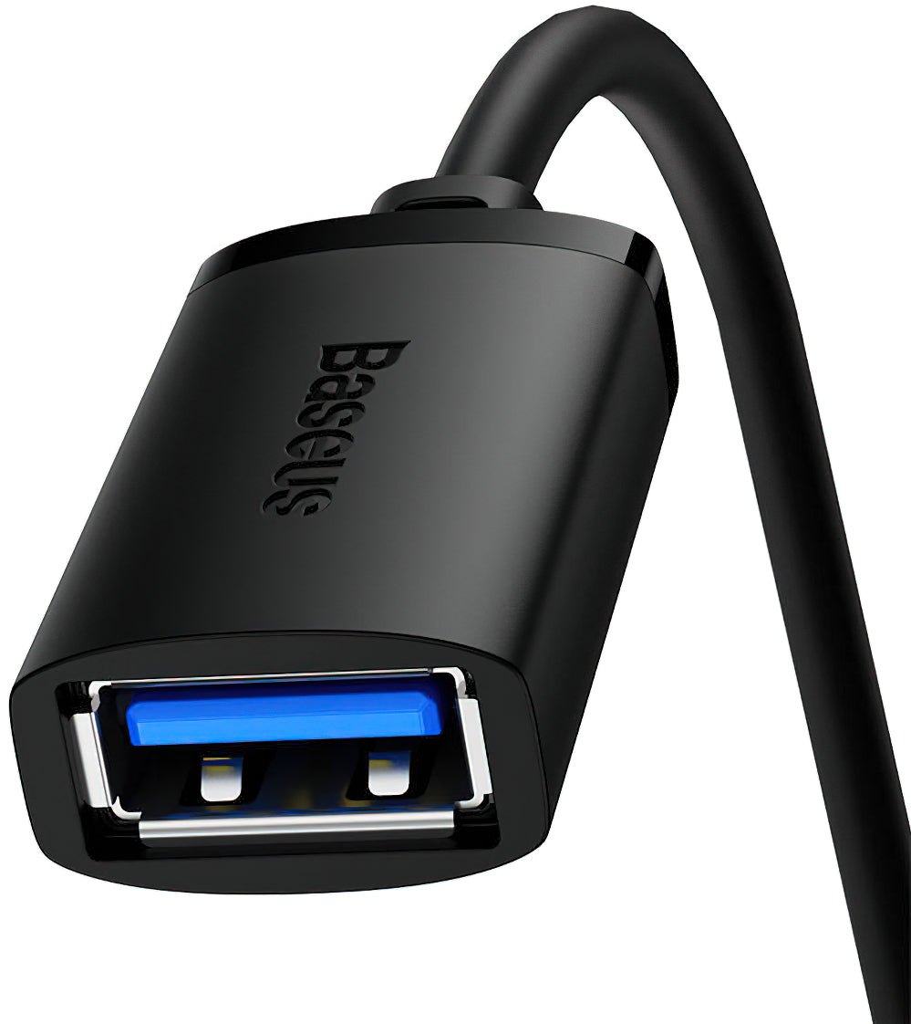 USB 3.0 Verlängerungskabel Baseus AirJoy Series, 1m, Schwarz B00631103111-00