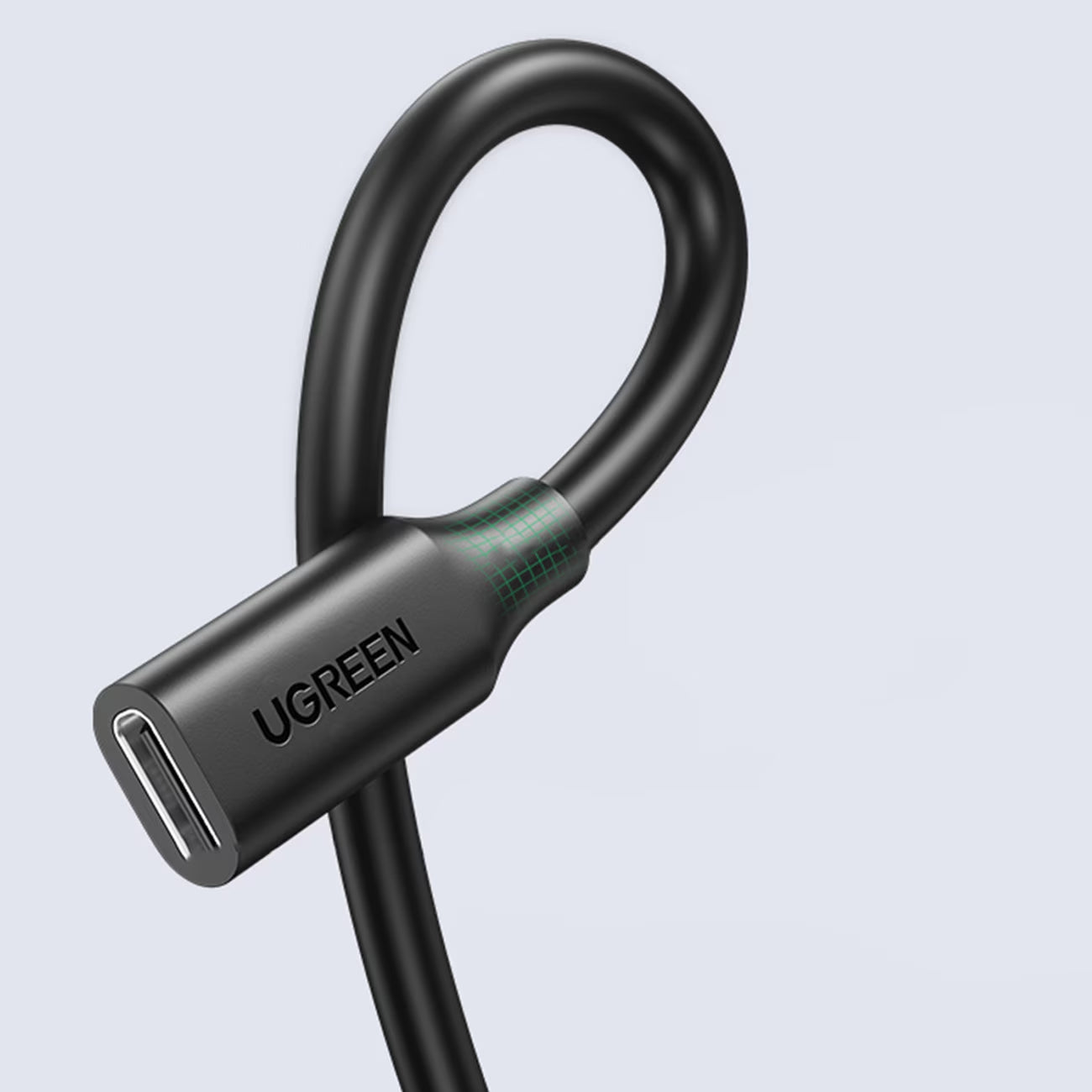 USB-C Verlängerungskabel UGREEN US353, 1m, Schwarz