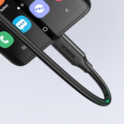 USB-C Verlängerungskabel UGREEN US353, 1m, Schwarz