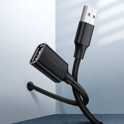 USB-Verlängerungskabel UGREEN US103, 5m, Schwarz