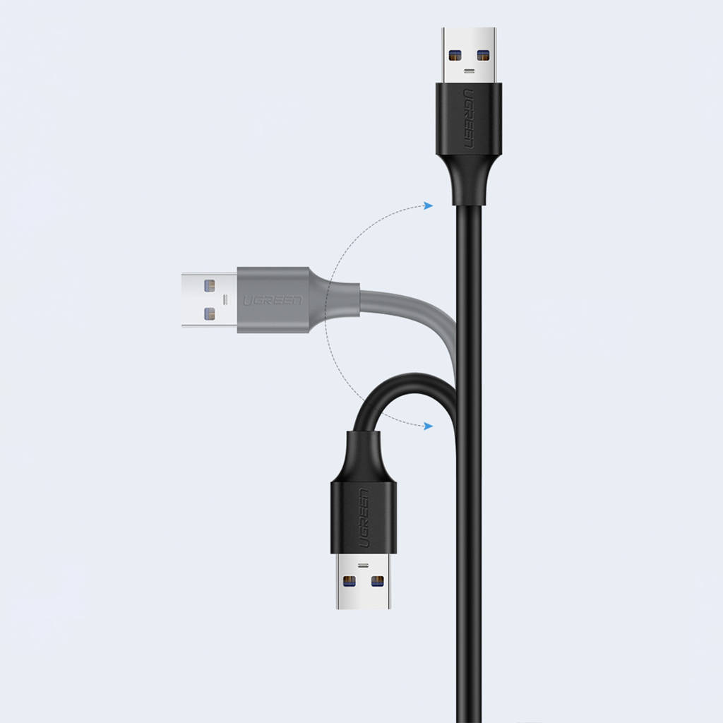 USB-Verlängerungskabel UGREEN US103, 5m, Schwarz