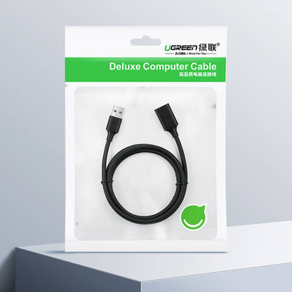 USB-Verlängerungskabel UGREEN US103, 5m, Schwarz