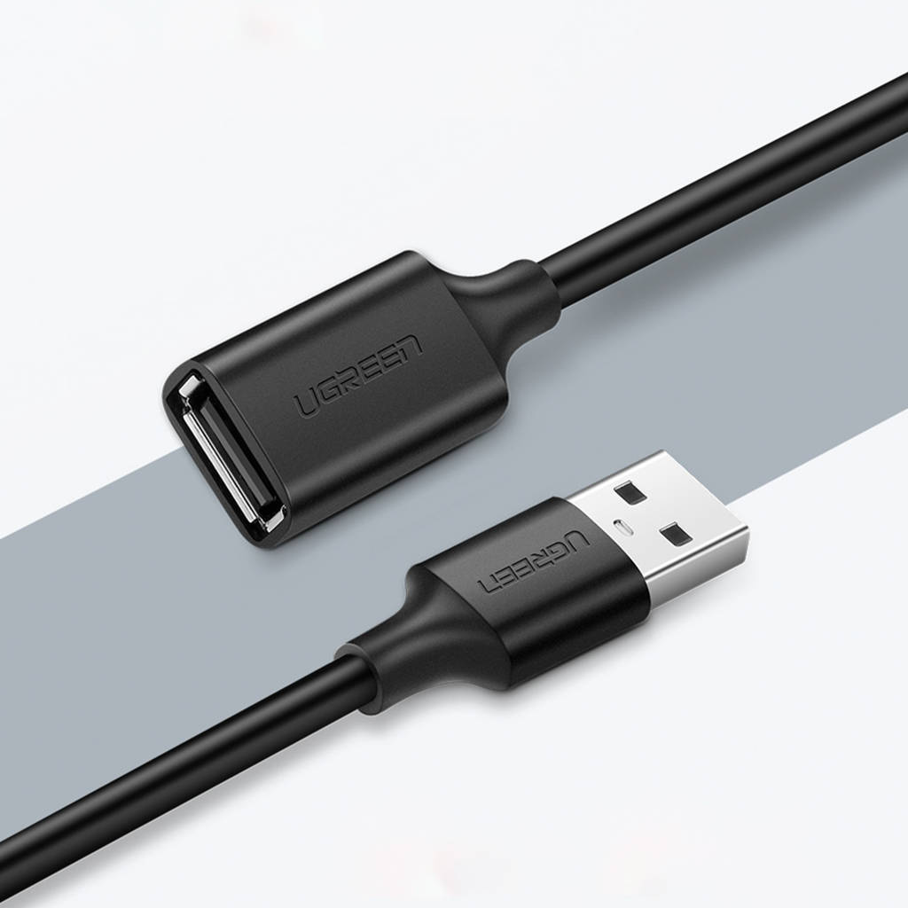 USB-Verlängerungskabel UGREEN US103, 5m, Schwarz