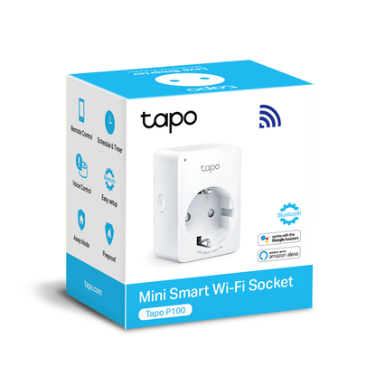 TP-LINK Tapo P100 Steckdose, 1 x Schuko, Set à 2 Stück