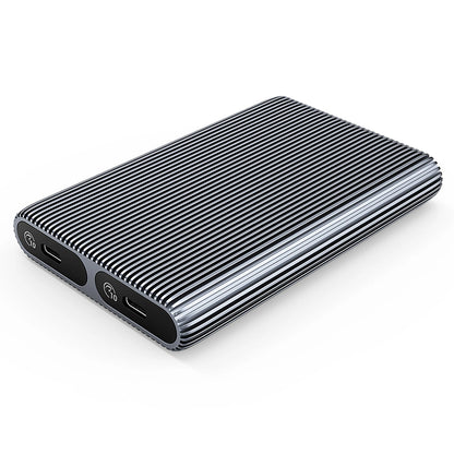 Orico AM2C3-2N Dual-Disk-Gehäuse für M.2 NVMe SSD, Grau
