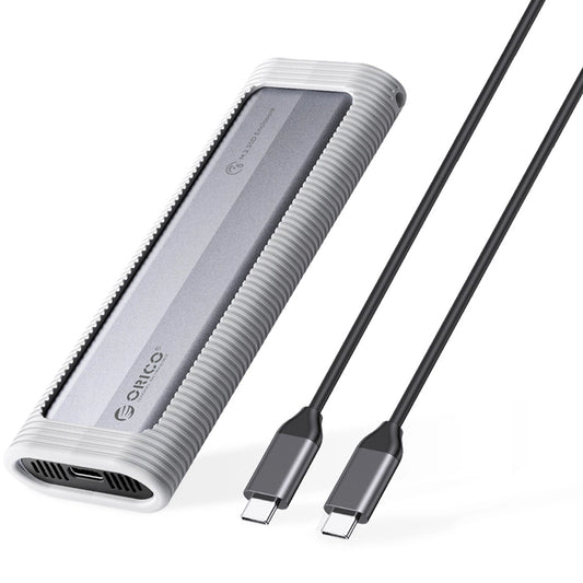 Orico AXM2F Gehäuse für SSD SATA M.2 NGFF, Grau