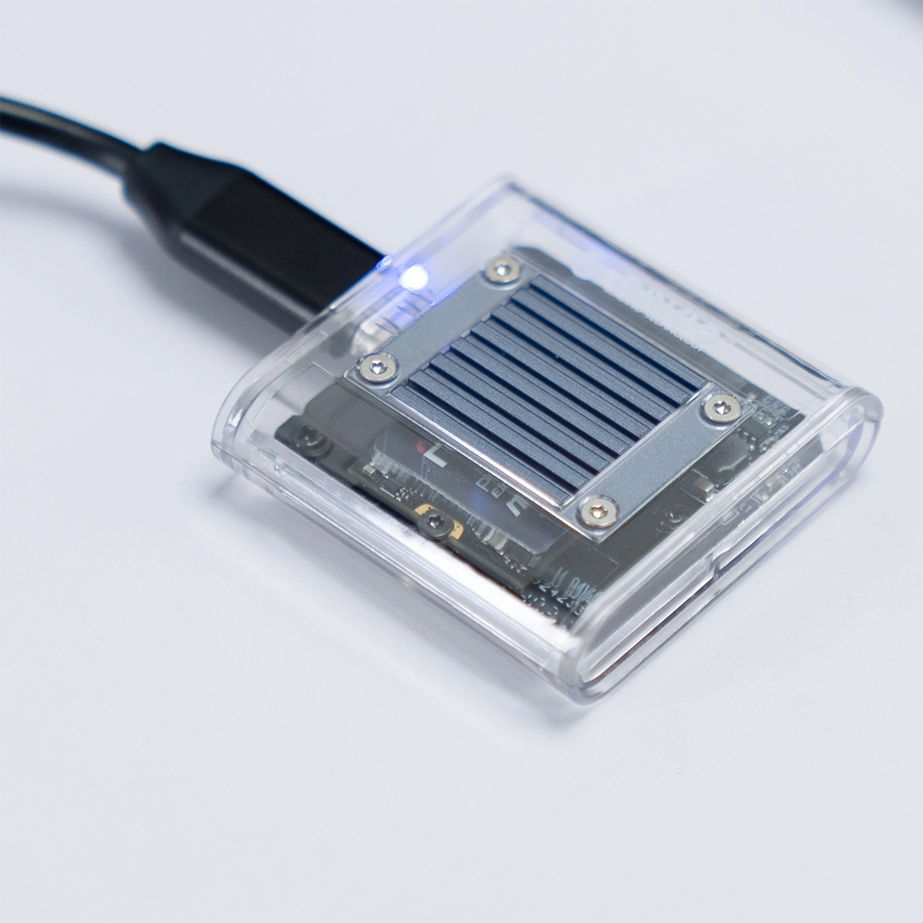 Orico TC20-M2-10G Gehäuse für SSD M.2 NVMe 2230, Transparent