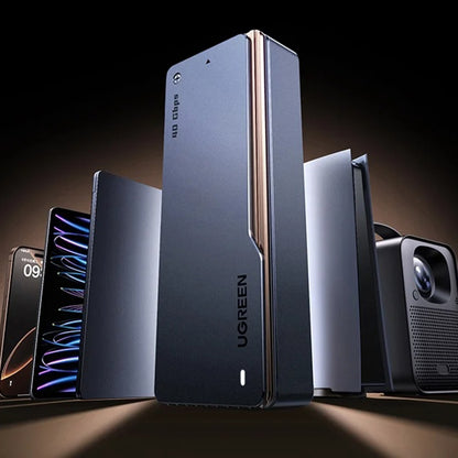 Rack UGREEN D703 (65727) für SSD M.2 NVMe, Schwarz