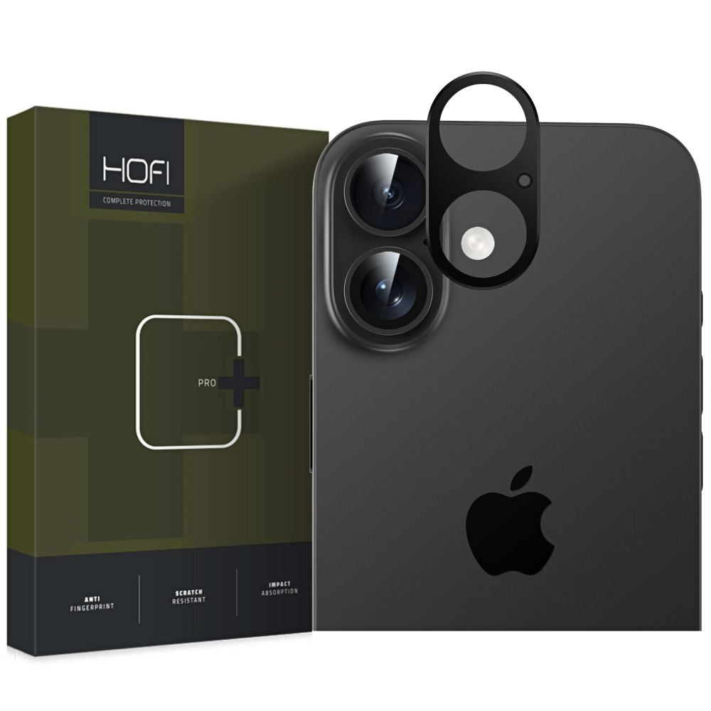 Schutzrahmen Rückkamera HOFI ALUCAM PRO+ für Apple iPhone 16 Plus / 16, Schwarz