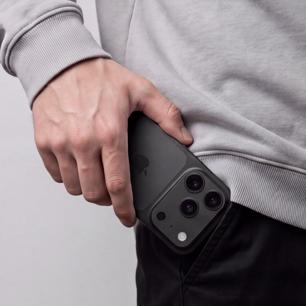 Tech-Protect Camalloy Fit+ Rückkamera-Schutzrahmen für Apple iPhone 18 Pro Max, Aluminium, Schwarz
