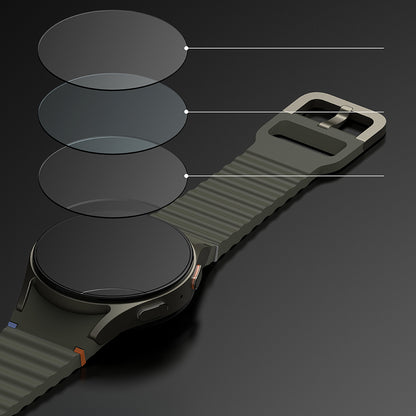 Ringke Premium Styling Schutzrahmen für Samsung Galaxy Watch7 40mm, Modell 2, Schwarz