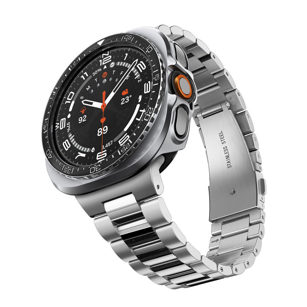 Spigen Tune Pro Diver Schutzrahmen für Samsung Galaxy Watch Ultra2, Schwarz ACS11619