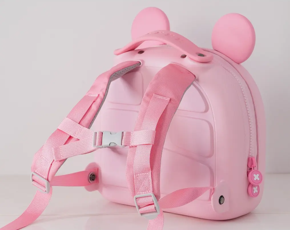 Rucksack Picocici Kids Travel Ears K52, Rosa