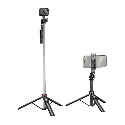 Bluetooth Selfie Stick Borofone BY15 Throne, 4,5 Zoll - 7 Zoll, Schwarz