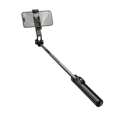 Bluetooth Selfie Stick Borofone BY15 Throne, 4,5 Zoll - 7 Zoll, Schwarz