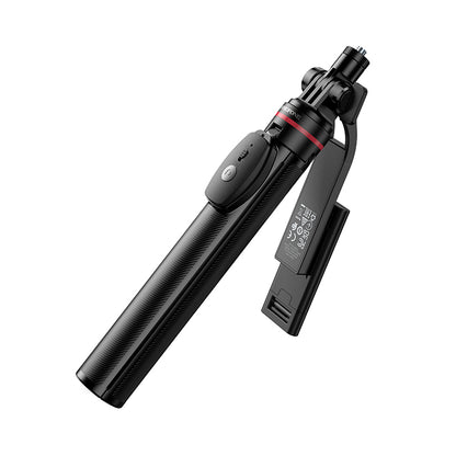 Bluetooth Selfie Stick Borofone BY15 Throne, 4,5 Zoll - 7 Zoll, Schwarz