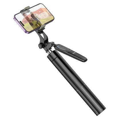 Selfie-Stick Bluetooth HOCO K19 Soul Live-Übertragung, Universal, Schwarz