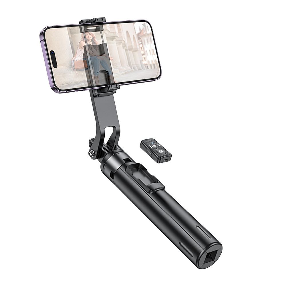 Selfie Stick Bluetooth HOCO K21, Universal, Schwarz