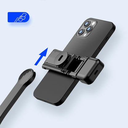 Selfie Stick Bluetooth Techsuit C01s, Universal, Schwarz
